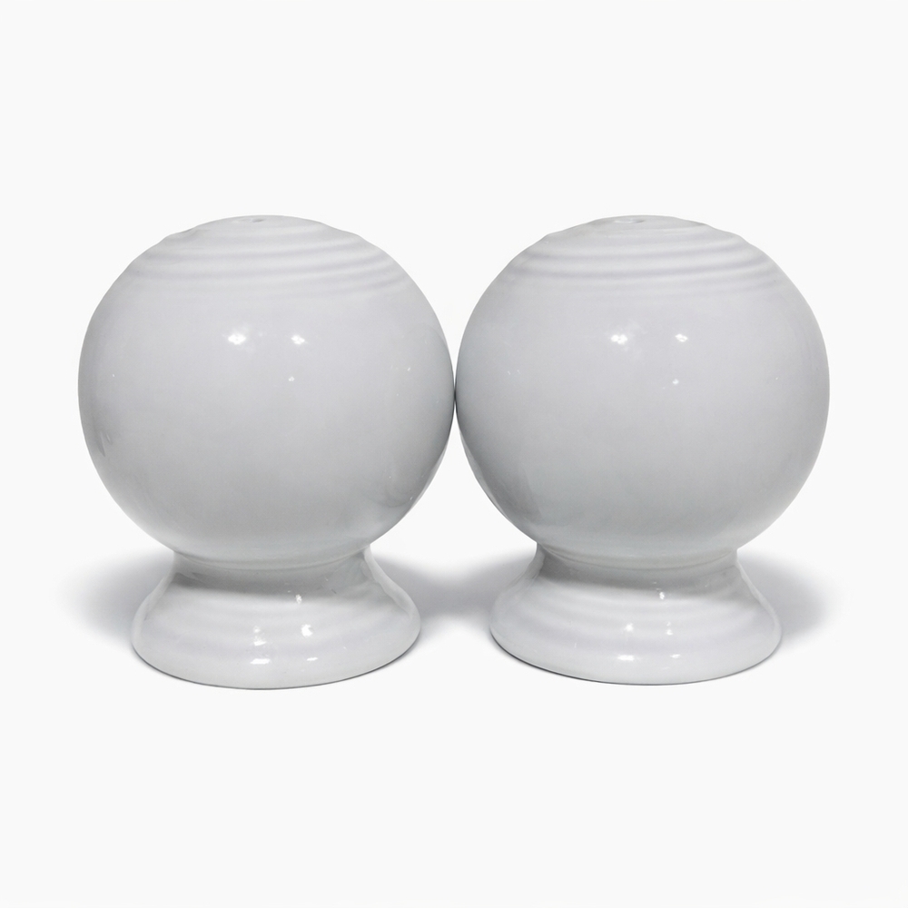 Fiesta® Salt and Pepper Ball Shaker Set PEARL GRAY